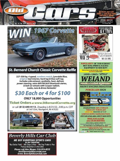 Title details for Old Cars Weekly by Active Interest Media HoldCo, Inc. - Available